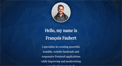 Desktop Screenshot of francoisfaubert.com